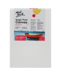 Mont Marte - Single Thick Canvas Signature 13 x 18cm (5.1 x 7.1in)